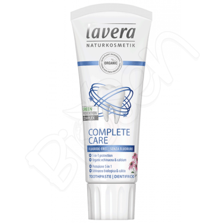 Zubná pasta COMPLETE CARE bez fluoridu BIO 75ml Lavera